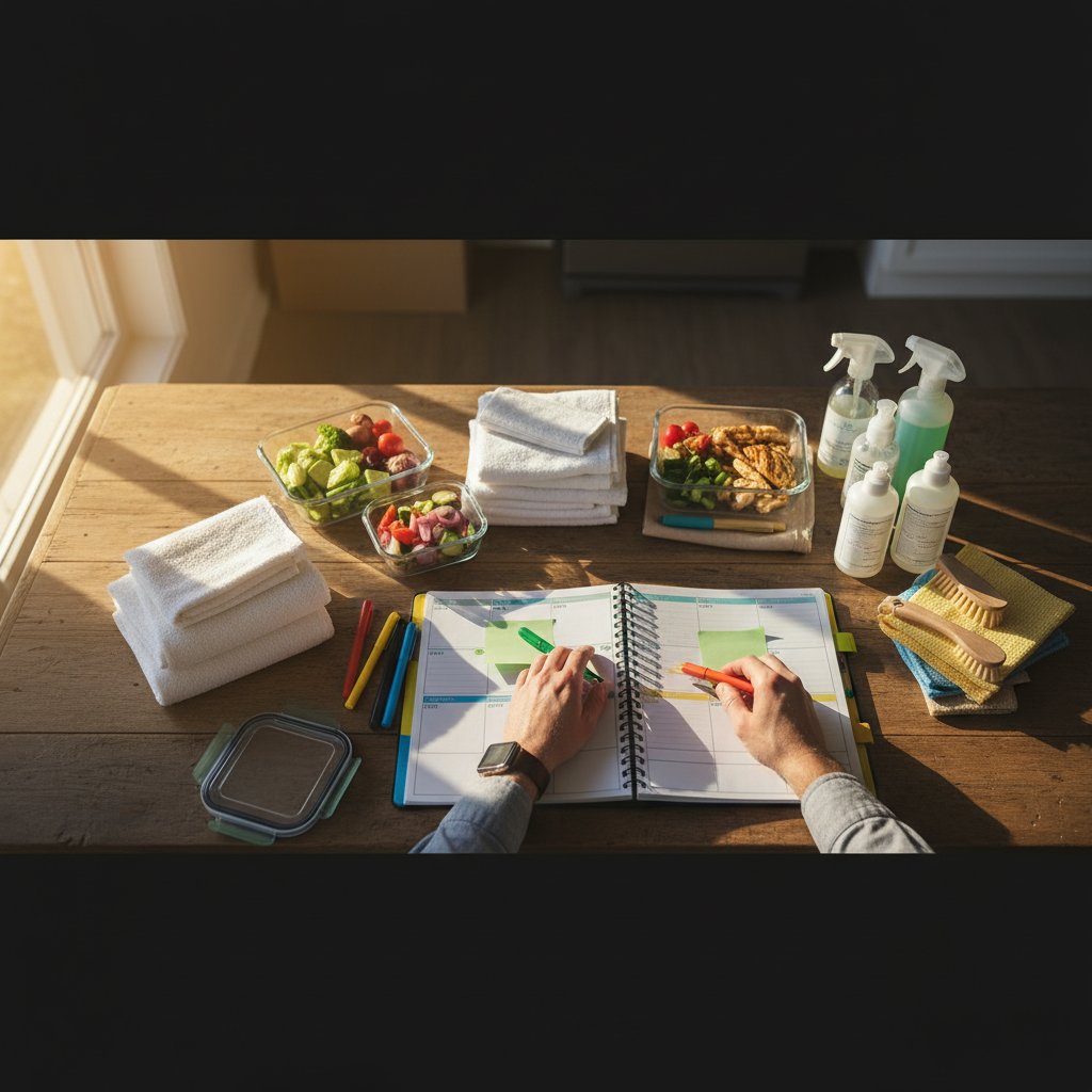 Организиран дом с подредени пространства и ефективно разпределение на домашните задачи